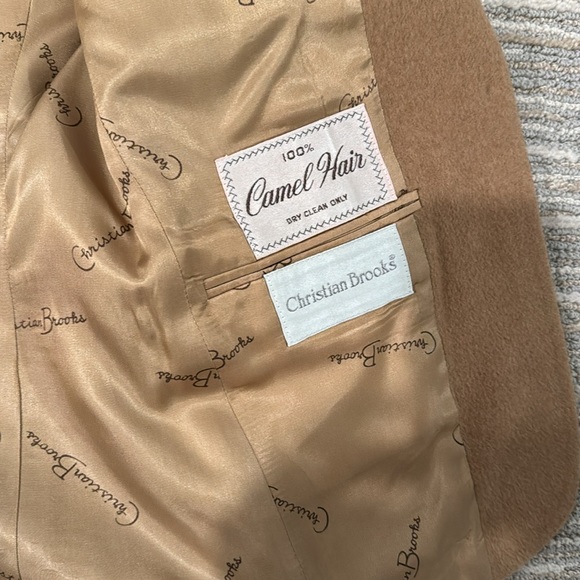 Vintage Classic 100% Camel Hair blazer - Picture 4 of 12